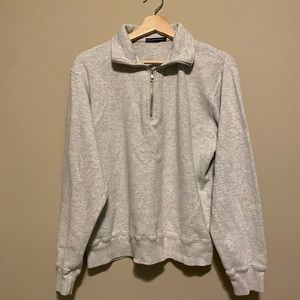 3/4 zip comfy pull over